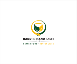 Hand In Hand Farm, LLC.  We would also like to include the tag line Better Food, Better Lives into the logo | Design de Logo par pachilakili
