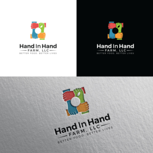 Hand In Hand Farm, LLC.  We would also like to include the tag line Better Food, Better Lives into the logo | Diseño de Logo por Rii