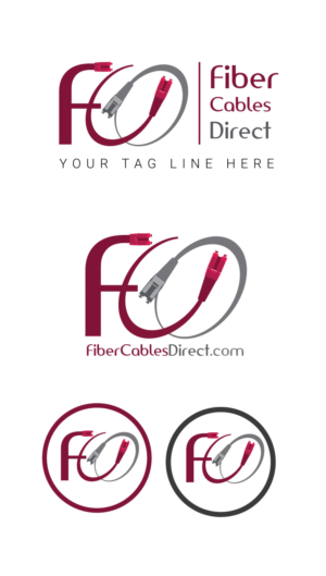 Logo-Design von uk für FiberCablesDirect.com | Design #22077815