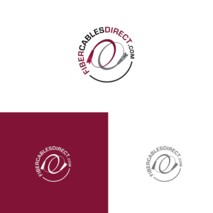 Logo Design by zatsukiki for FiberCablesDirect.com | Design: #22089516