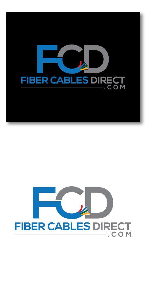 Logo-Design von JAFRIN für FiberCablesDirect.com | Design #22077679