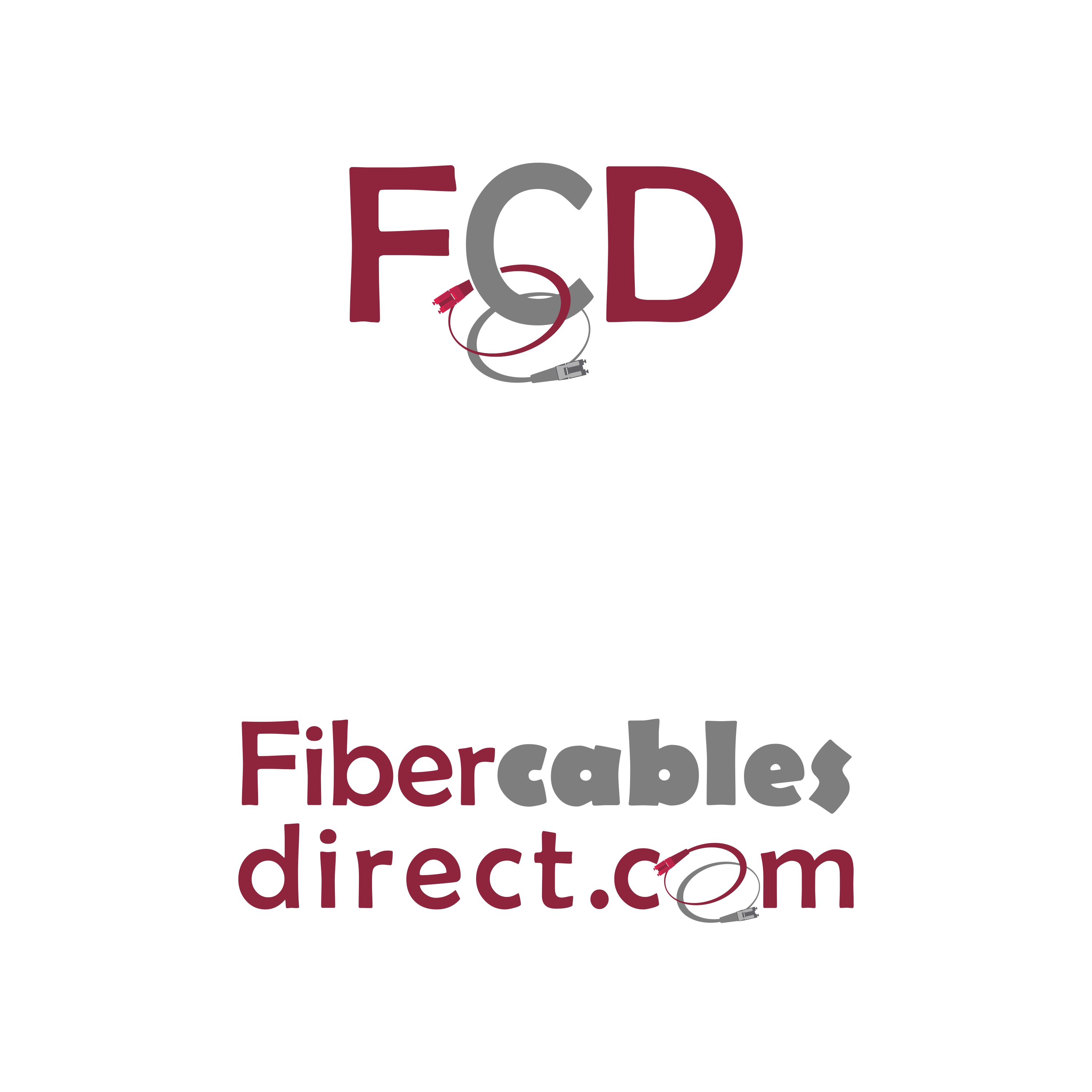 Logo Design by Miftah Faisal Hamdani for FiberCablesDirect.com | Design #22078745