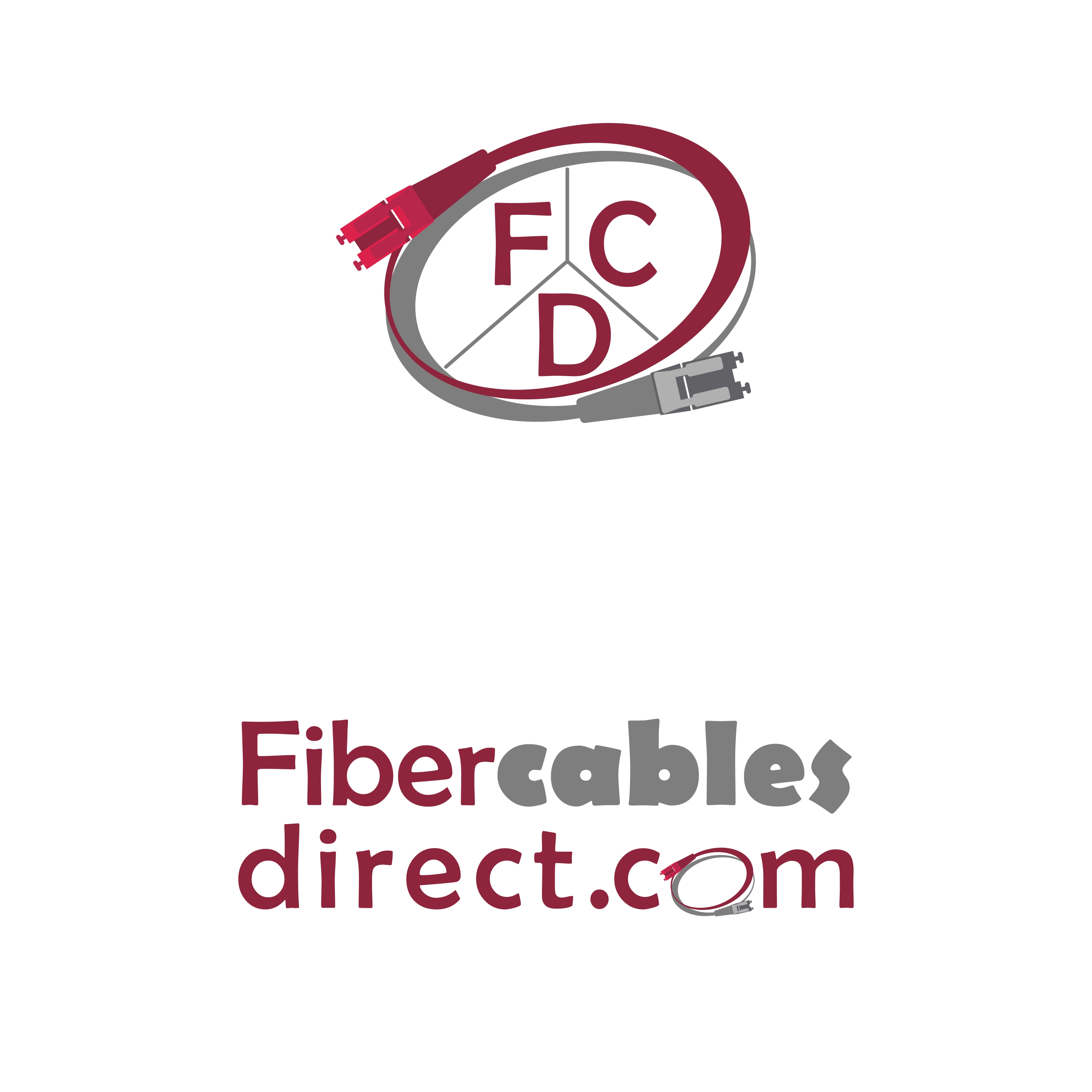 Logo Design by Miftah Faisal Hamdani for FiberCablesDirect.com | Design #22083457