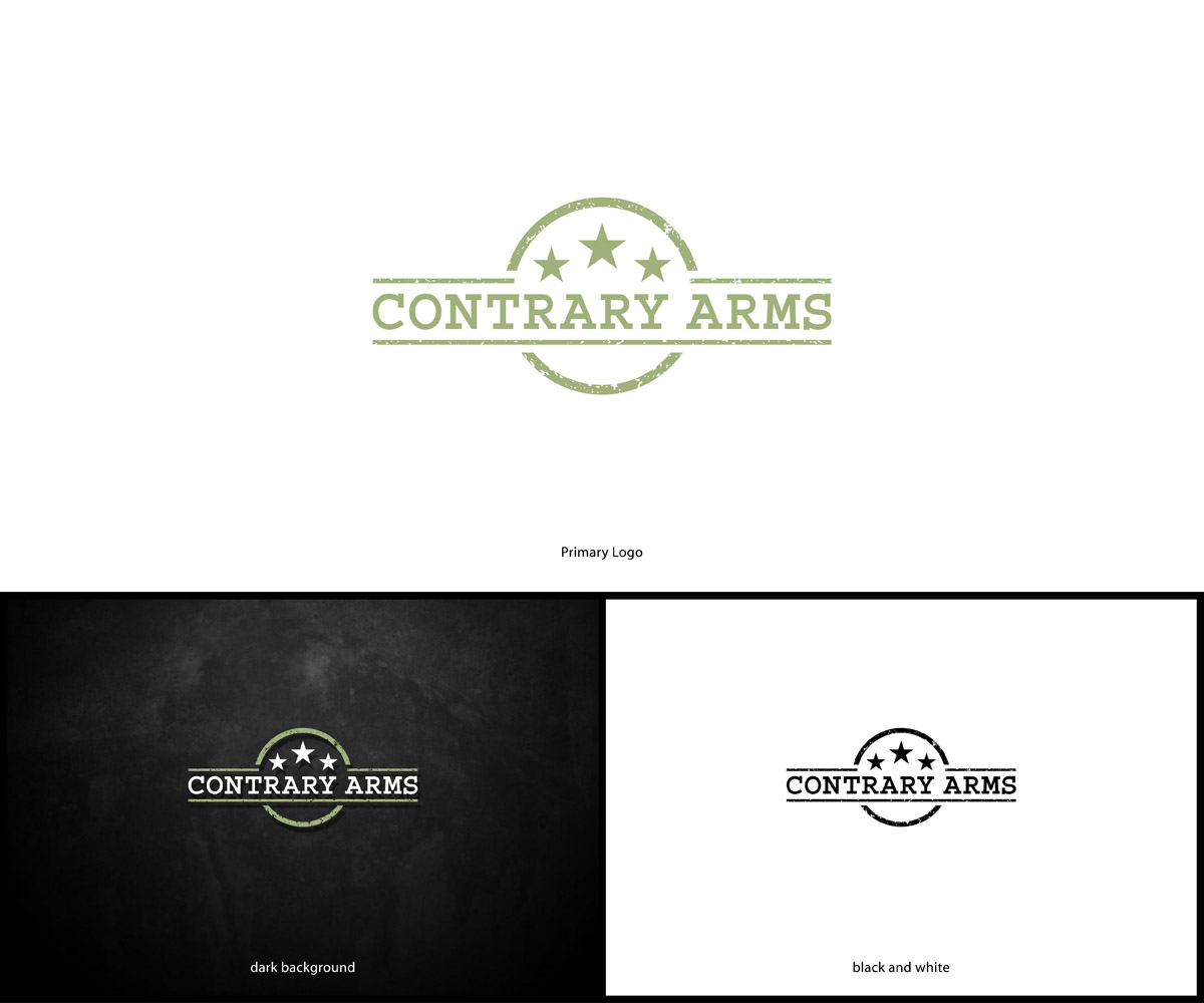 Logo Design by MoonFeather for Contrary Arms | Design #22084017