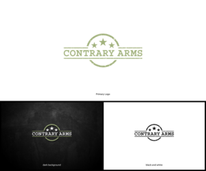 Logo Design by MoonFeather for Contrary Arms | Design #22084017