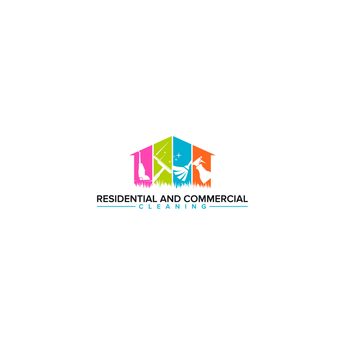 Diseño de Logo por 4tech services para All In One's Cleaning Services | Diseño #22081499