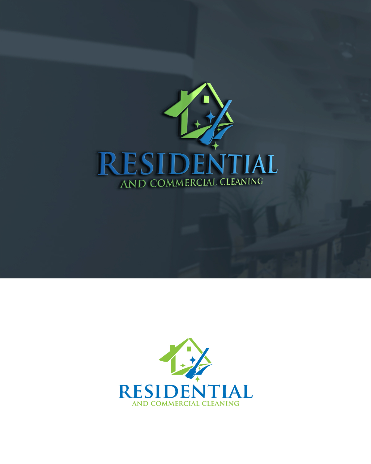 Logo Design by RedLine 3 for All In One's Cleaning Services | Design #22082277