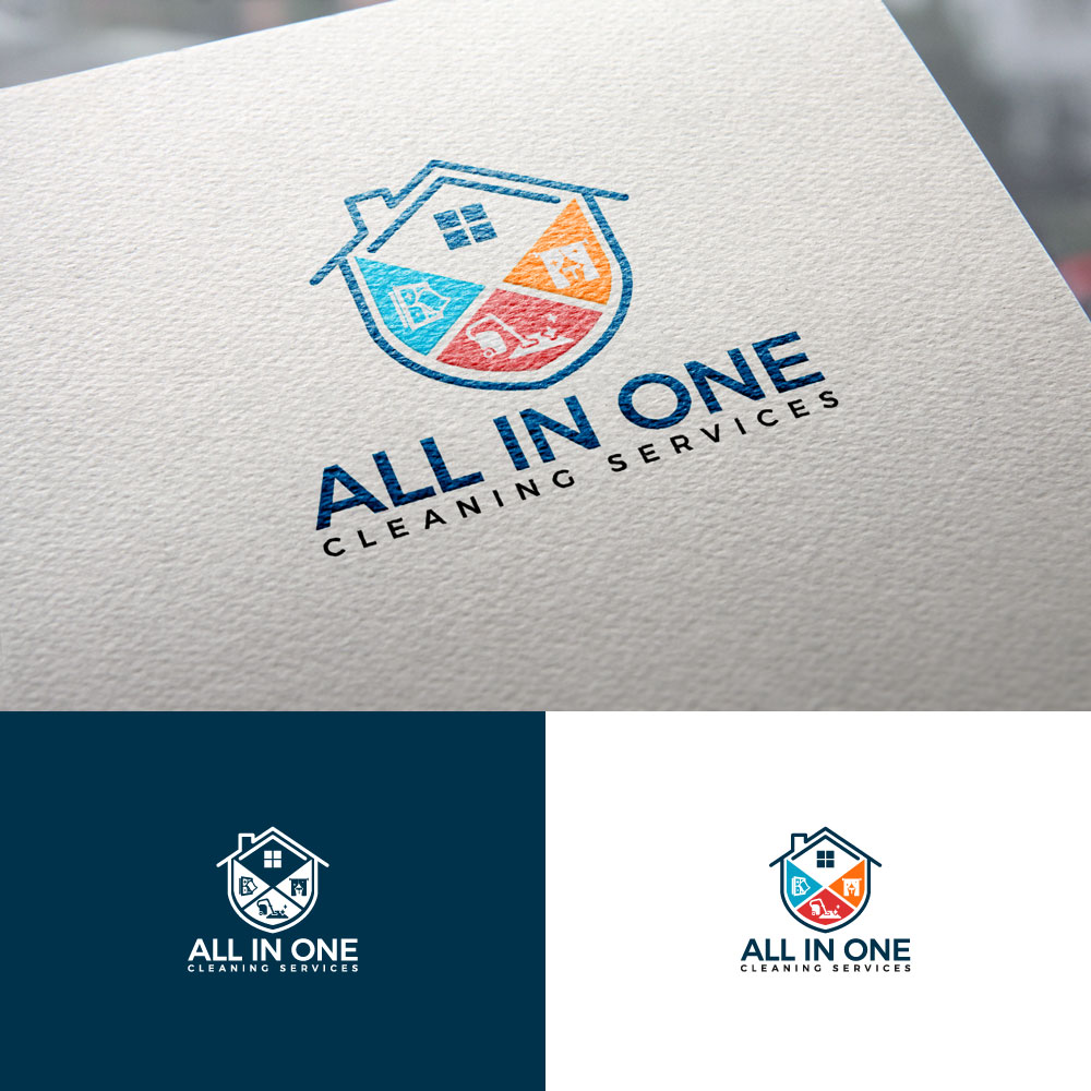 Design de Logo par Gisella Guzmán pour All In One's Cleaning Services | Design #22083693