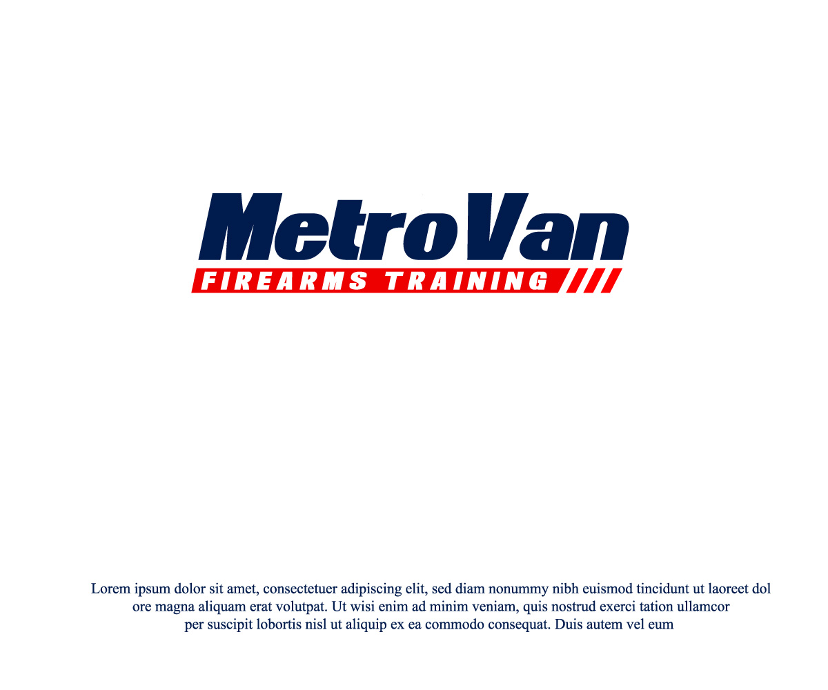 Diseño de Logo por CareDesign para Metrovan Firearms Training | Diseño #22083419