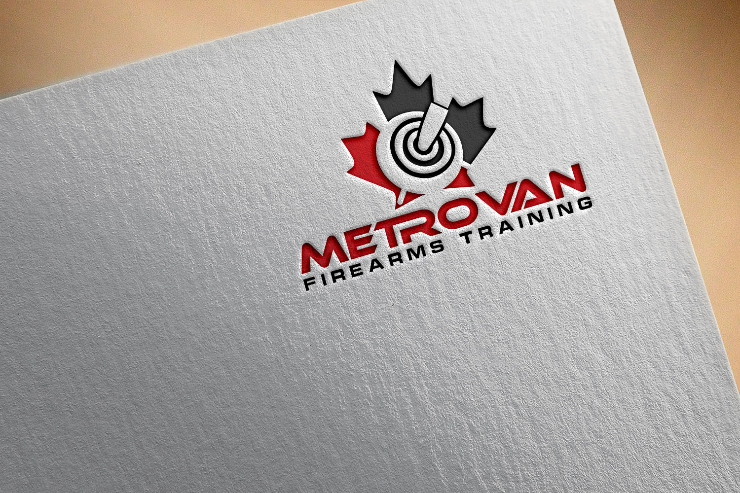 Professional, Bold Logo Design for MetroVan Firearms Training by Rnxtx ...