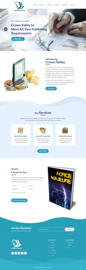 Web Design by pb for this project | Design #22093333