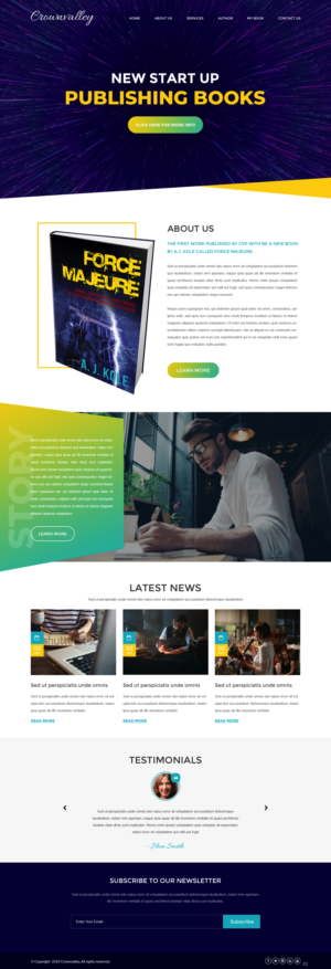 Web Design par pb pour ce projet | Design : #22093334