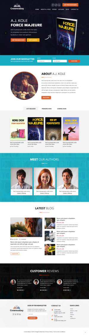 Web Design par pb pour ce projet | Design : #22093335