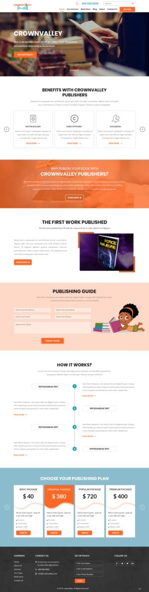 Web Design by pb for this project | Design: #22093341