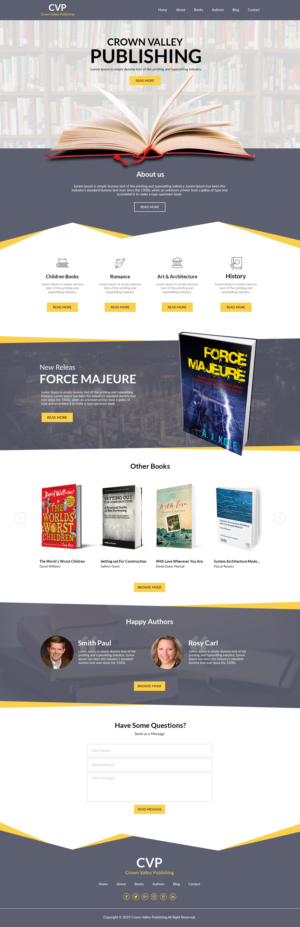 Web Design by bdesigner9 for this project | Design #22102576