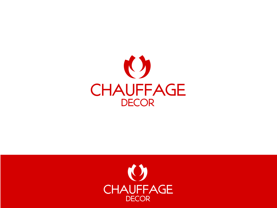 Logo Design by Mirela78 for CHAUFFAGE DECOR | Design #22090653
