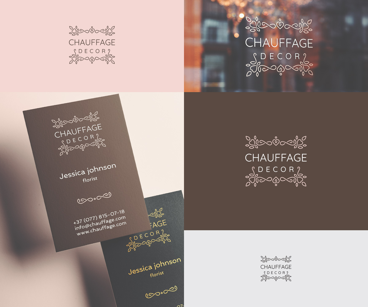 Logo Design by Greedin for CHAUFFAGE DECOR | Design #22092080