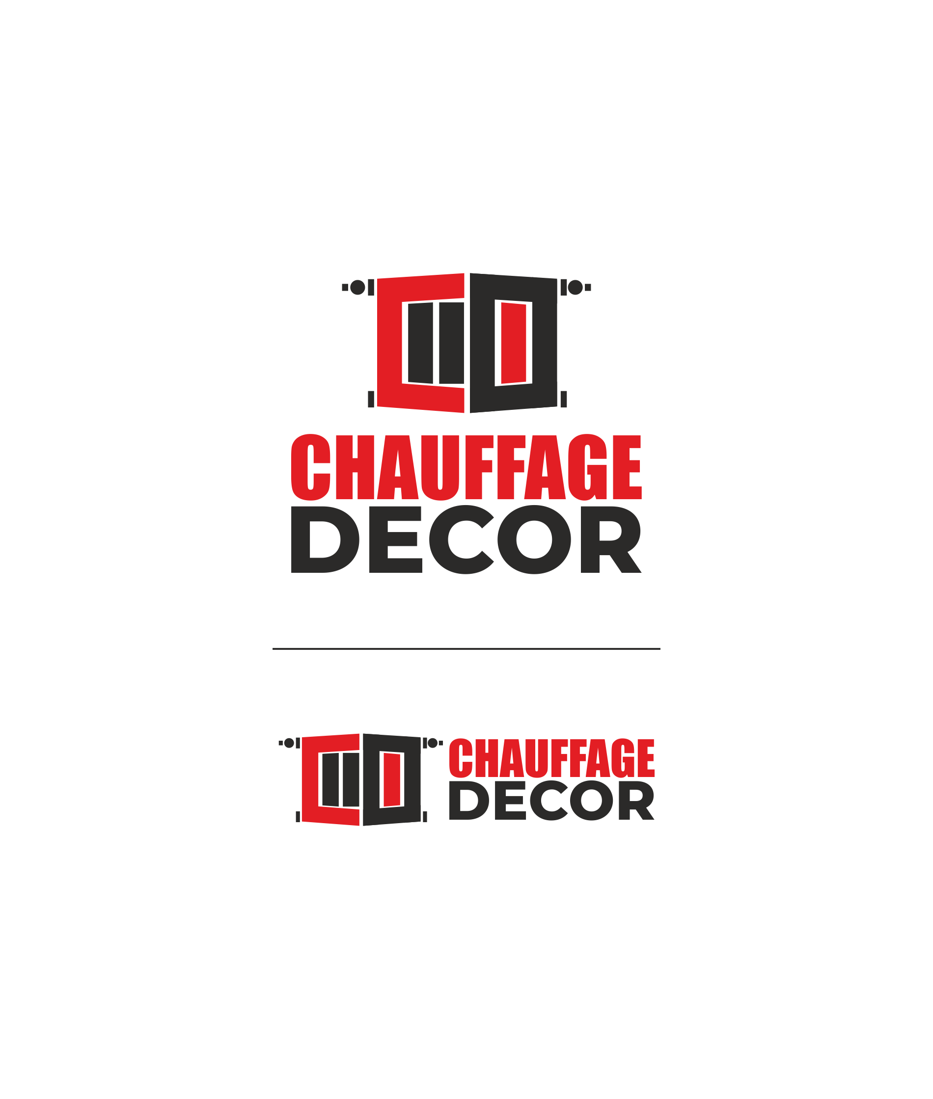 Logo Design by lemosys infotech for CHAUFFAGE DECOR | Design #22097602