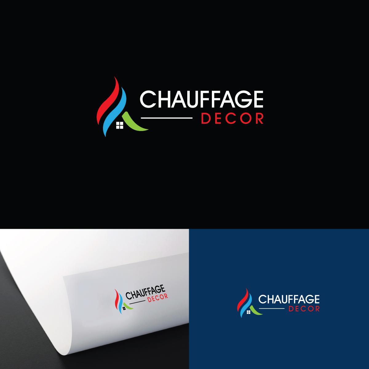Design de Logo par Ana124 pour CHAUFFAGE DECOR | Design #22089046