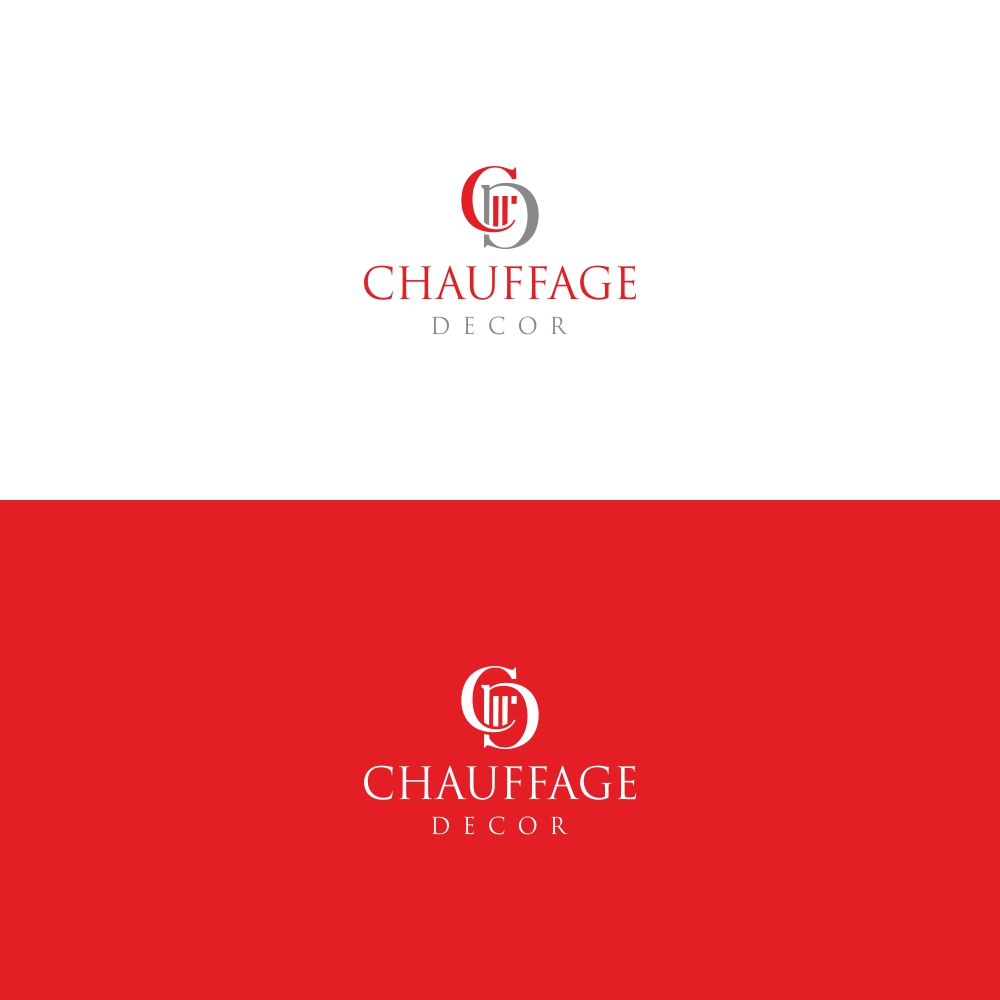 Logo Design by Basksh Designs for CHAUFFAGE DECOR | Design #22089441