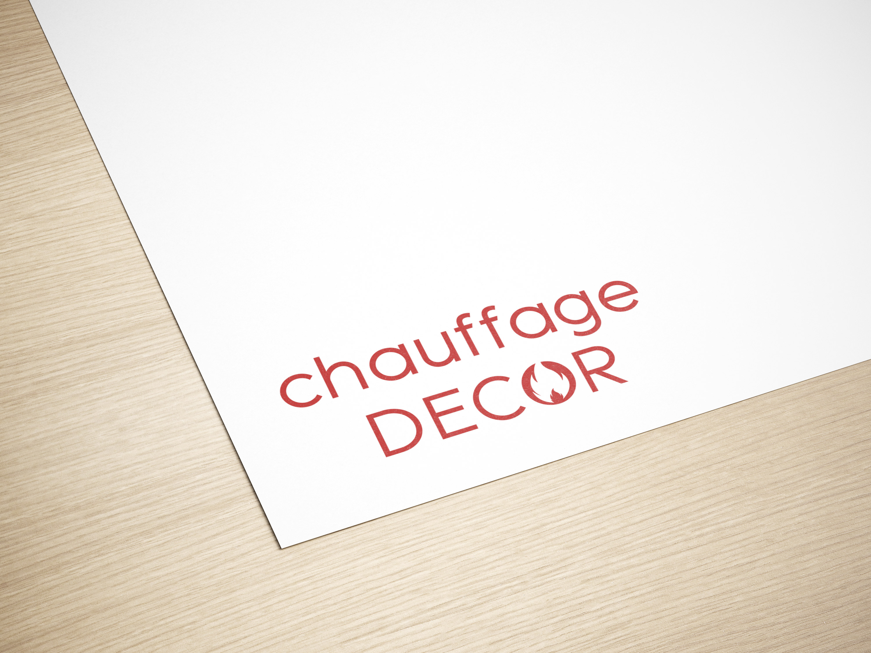 Logo Design by Kerene for CHAUFFAGE DECOR | Design #22119805