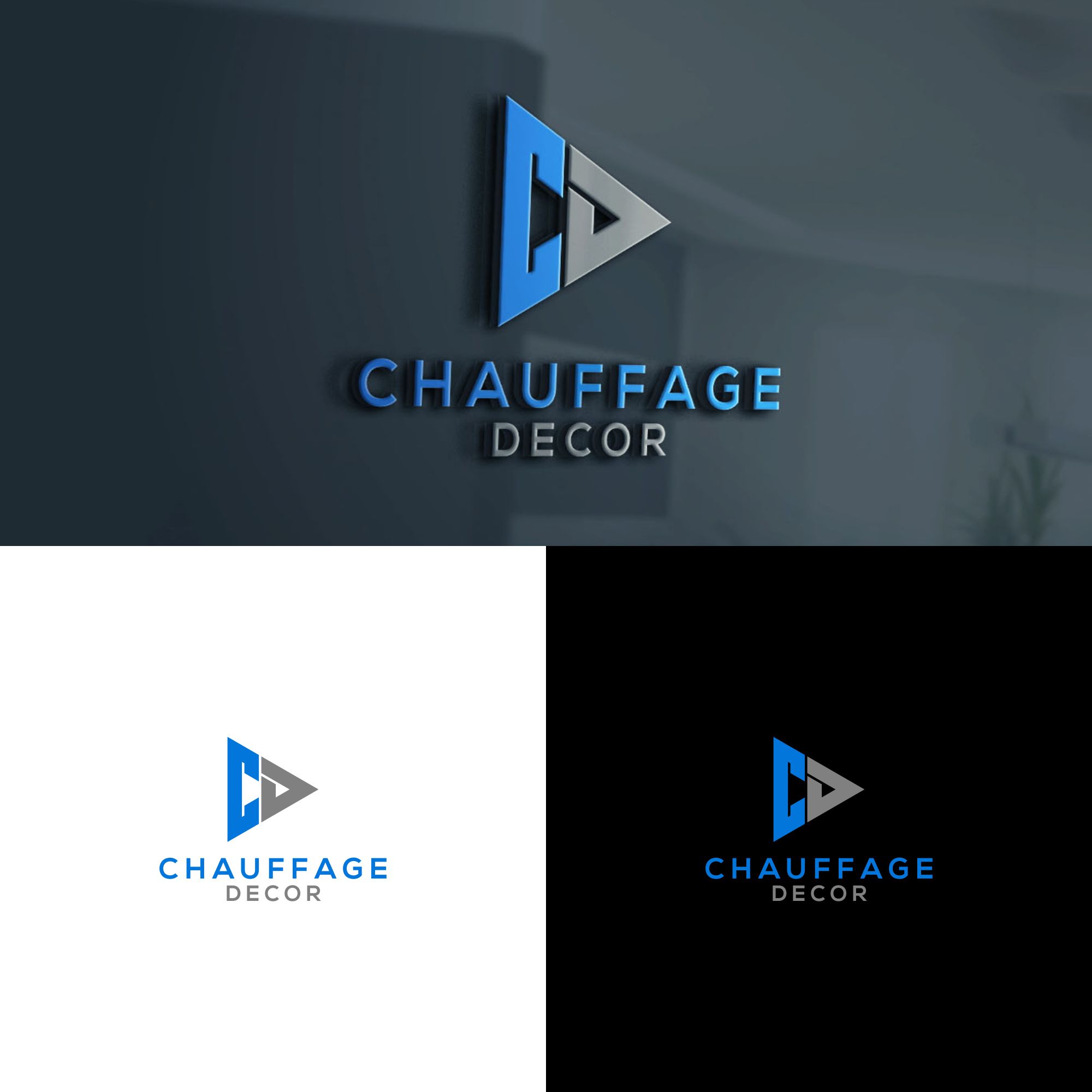 Logo Design by Pangestu 9 for CHAUFFAGE DECOR | Design #22088370