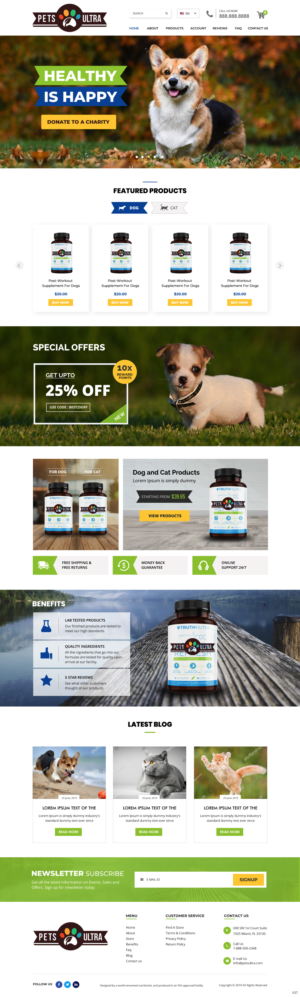 Web Design par pb pour ce projet | Design : #22093383