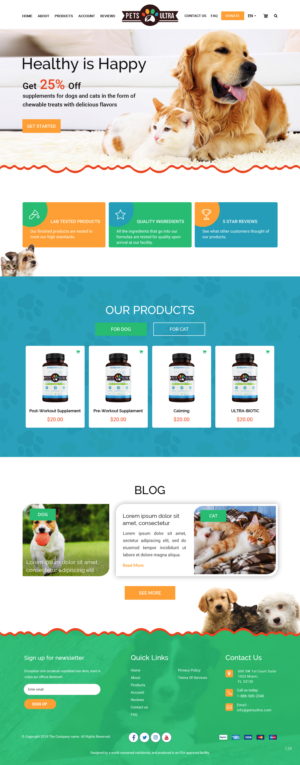 Web Design par pb pour ce projet | Design : #22096860
