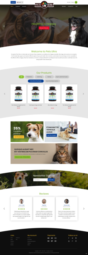 Web Design par pb pour ce projet | Design : #22103199
