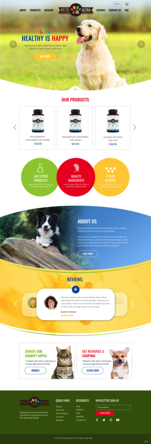 Web Design par pb pour ce projet | Design : #22155766