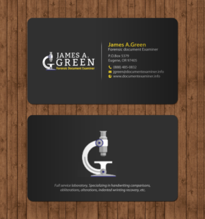 Diseño de Papelería por chandrayaan.creative para Forensic Document Examiner | Diseño: #22109254