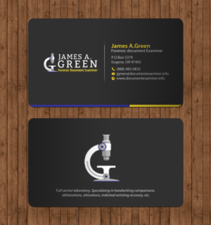 Diseño de Papelería por chandrayaan.creative para Forensic Document Examiner | Diseño: #22109257