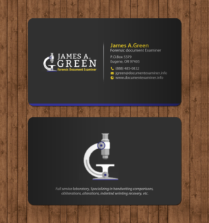 Diseño de Papelería por chandrayaan.creative para Forensic Document Examiner | Diseño: #22109258