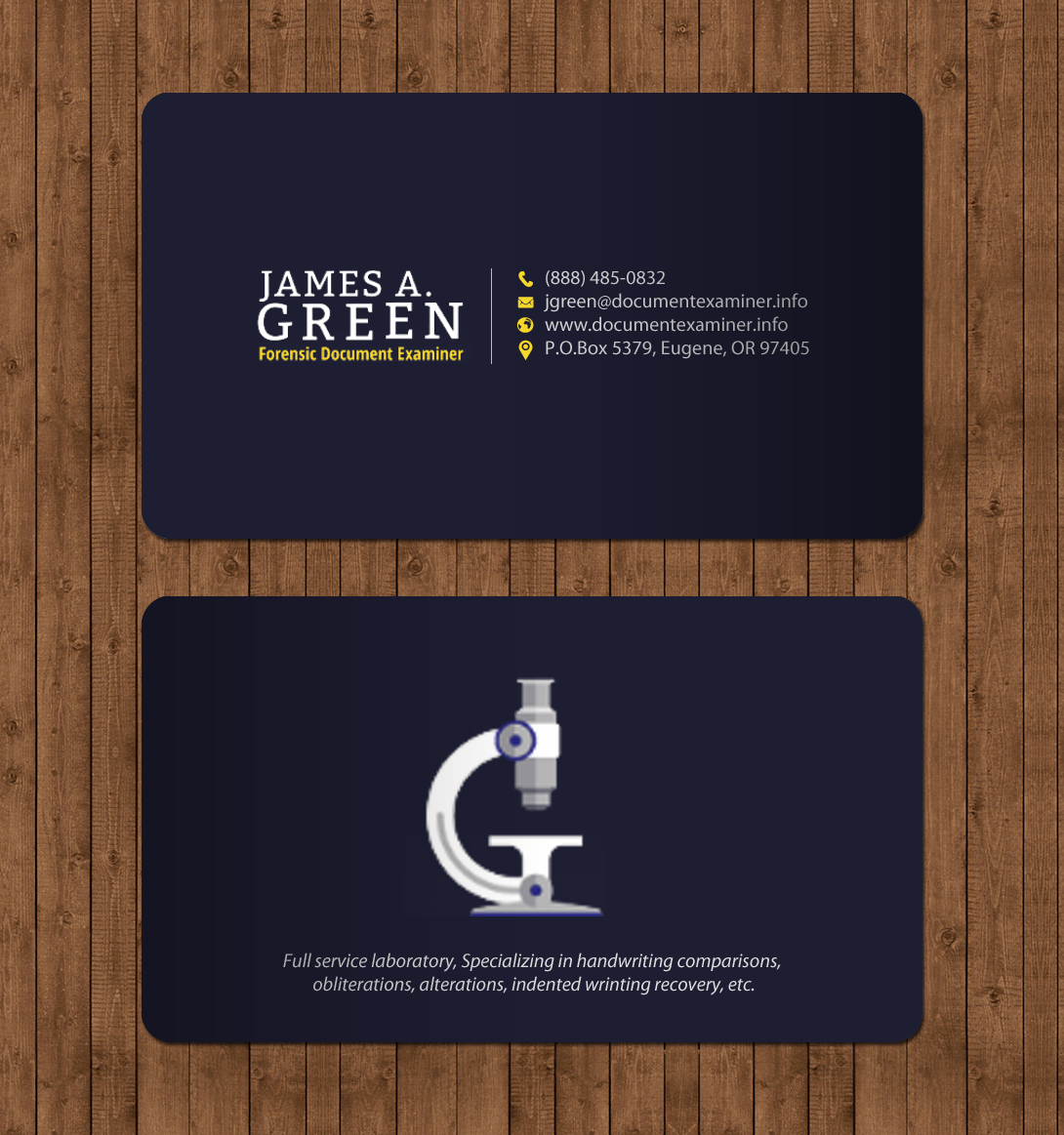 Schreibwaren-Design von chandrayaan.creative für Forensic Document Examiner | Design #22109271