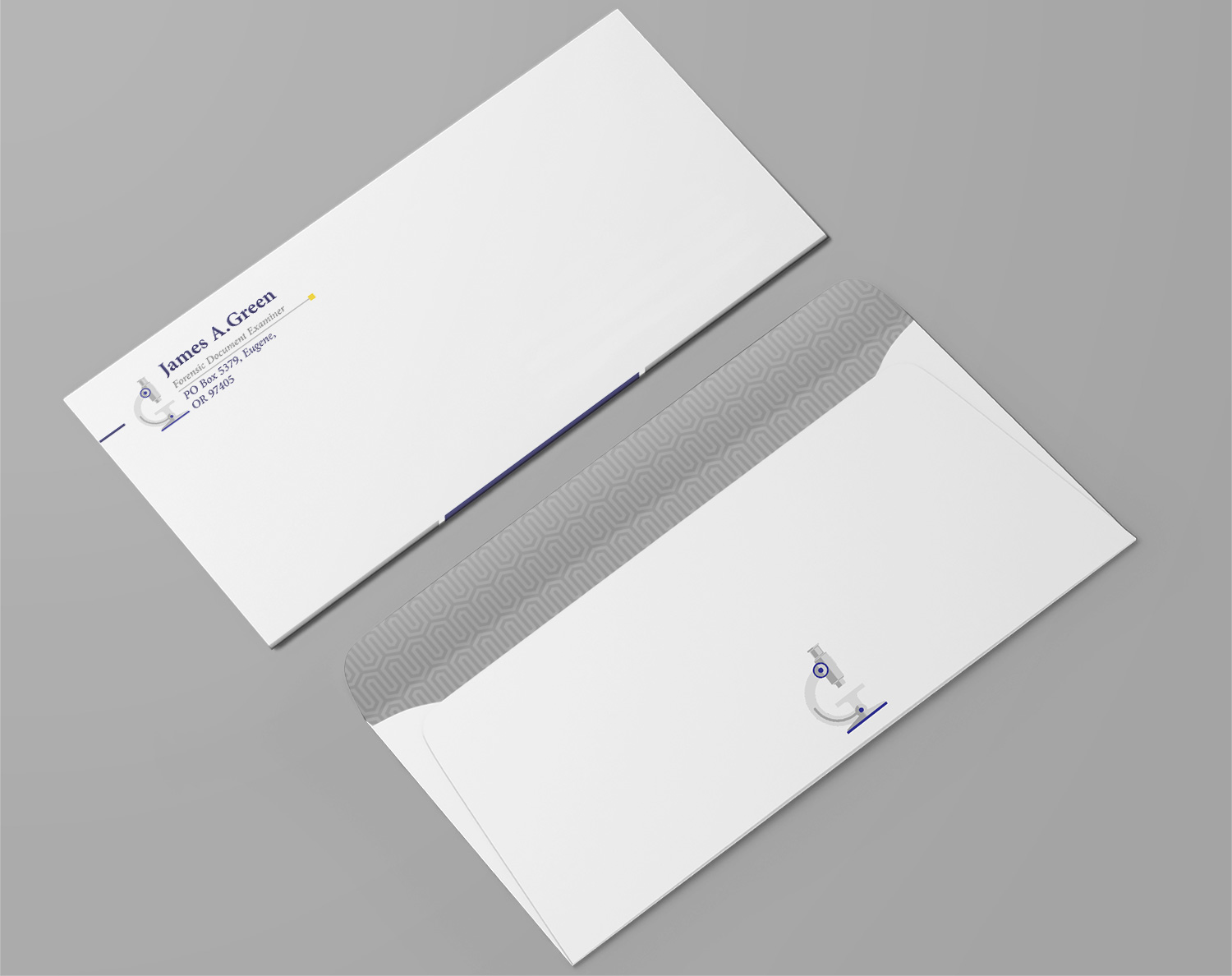 Stationery Design by Petter Goms for Forensic Document Examiner | Design #22104701
