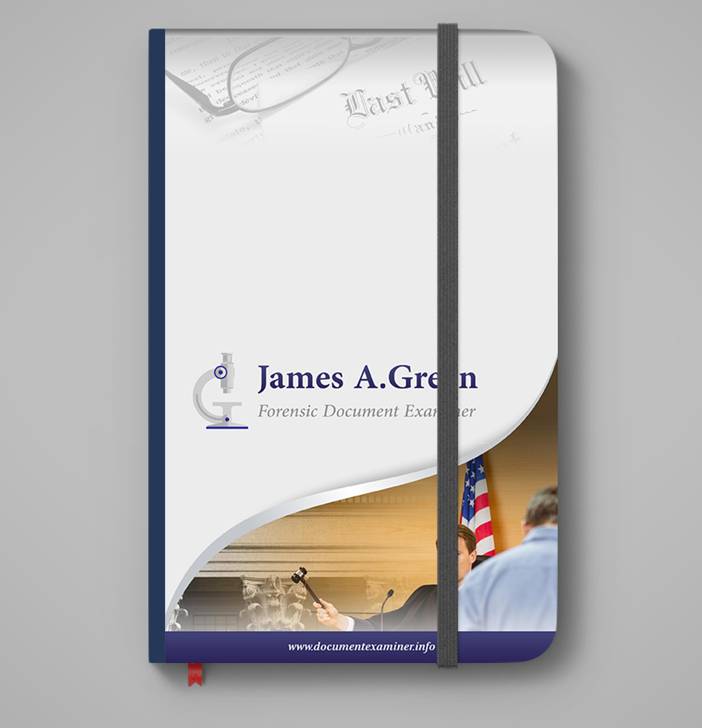 Stationery Design by Petter Goms for Forensic Document Examiner | Design #22104790