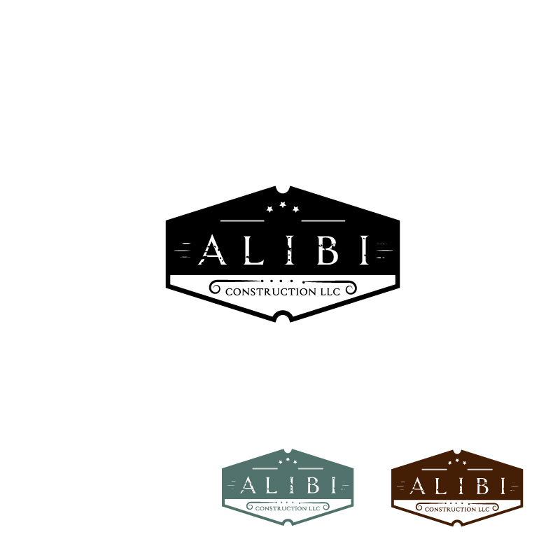 Logo Design by syrwebdevelopment for Alibi Construction  | Design #22100988