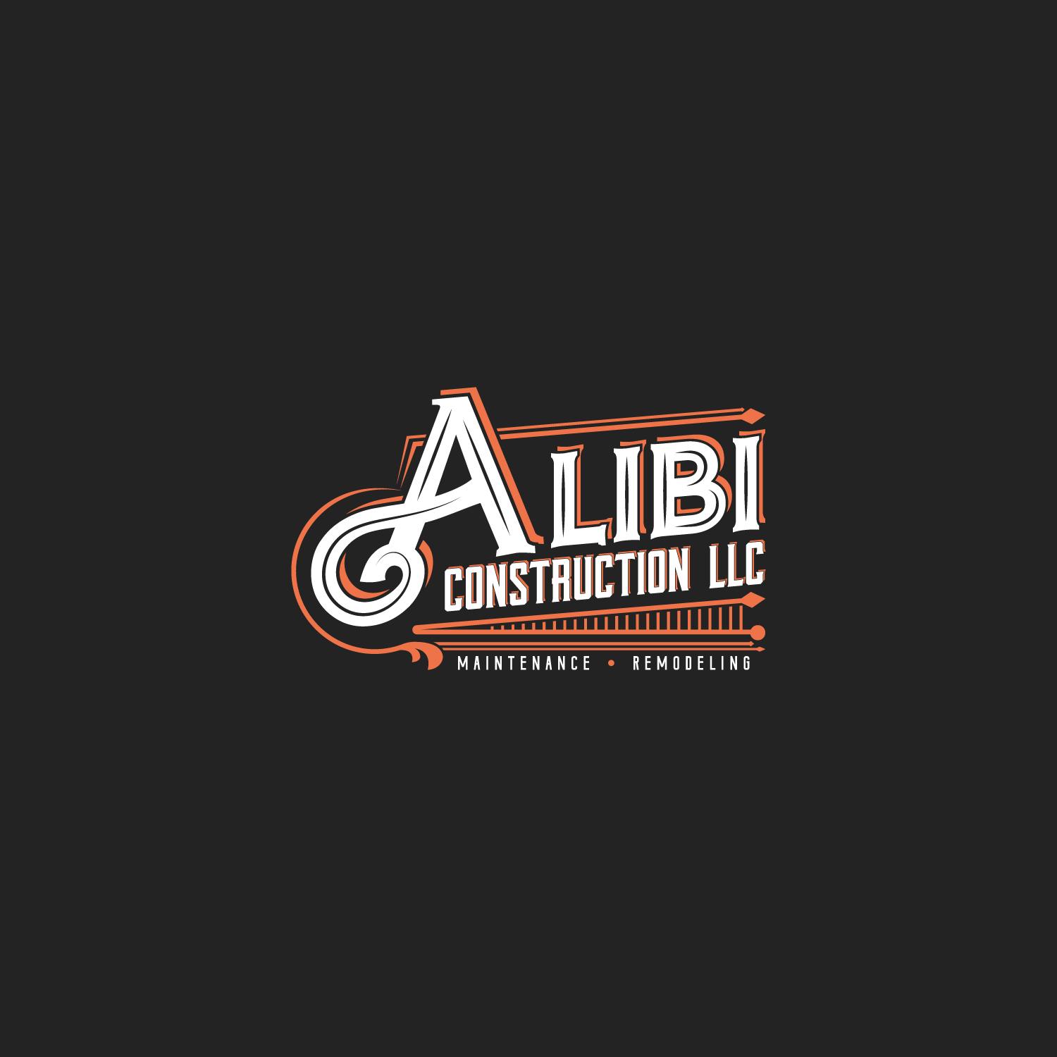 Design de Logo par Rusty Circle pour Alibi Construction  | Design #22152585