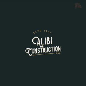 Alibi Construction LLC | Diseño de Logo por step forward 2
