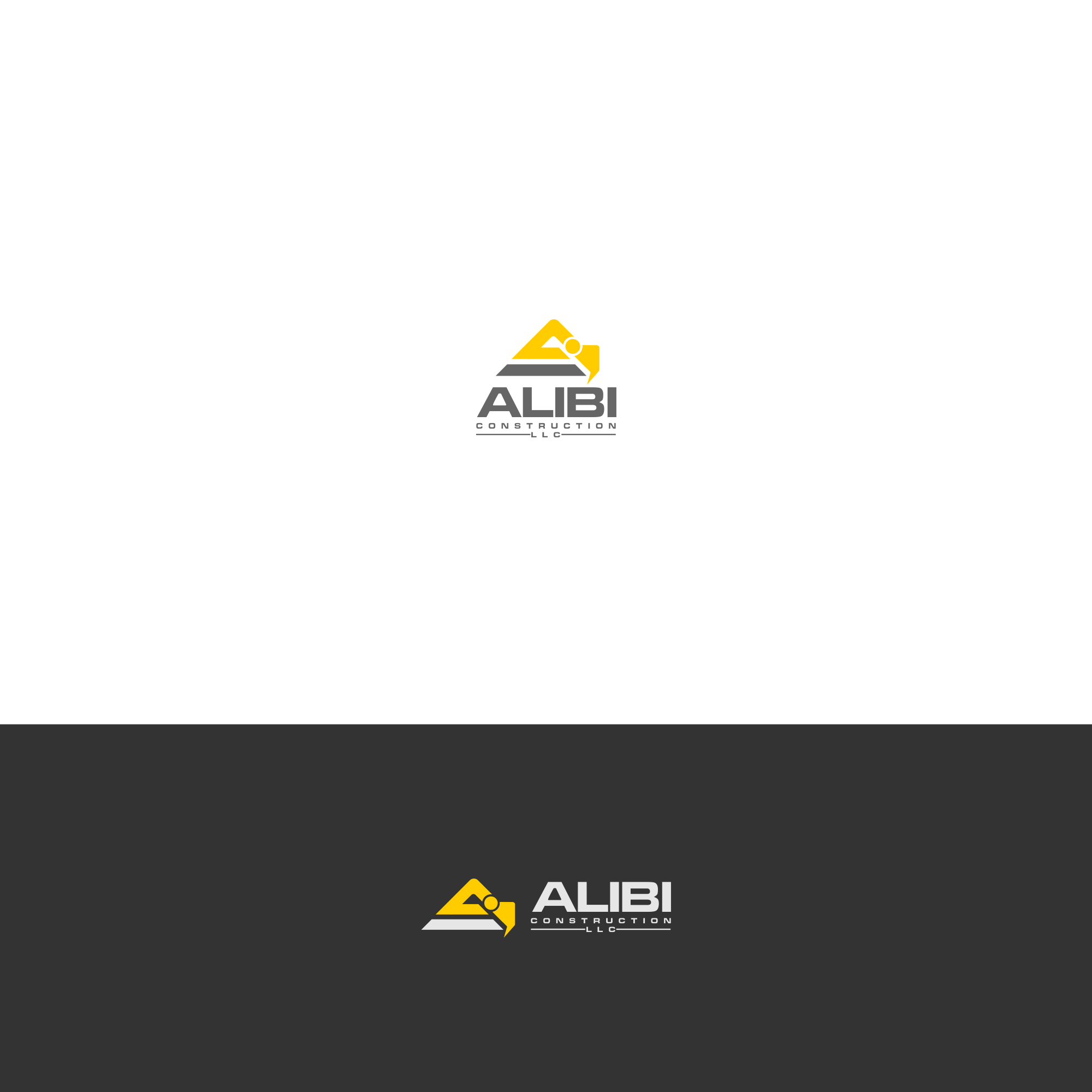 Logo Design by sabro | art for Alibi Construction  | Design #22088544