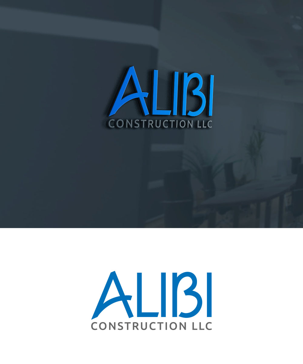Diseño de Logo por Aliqa Design para Alibi Construction  | Diseño #22091696