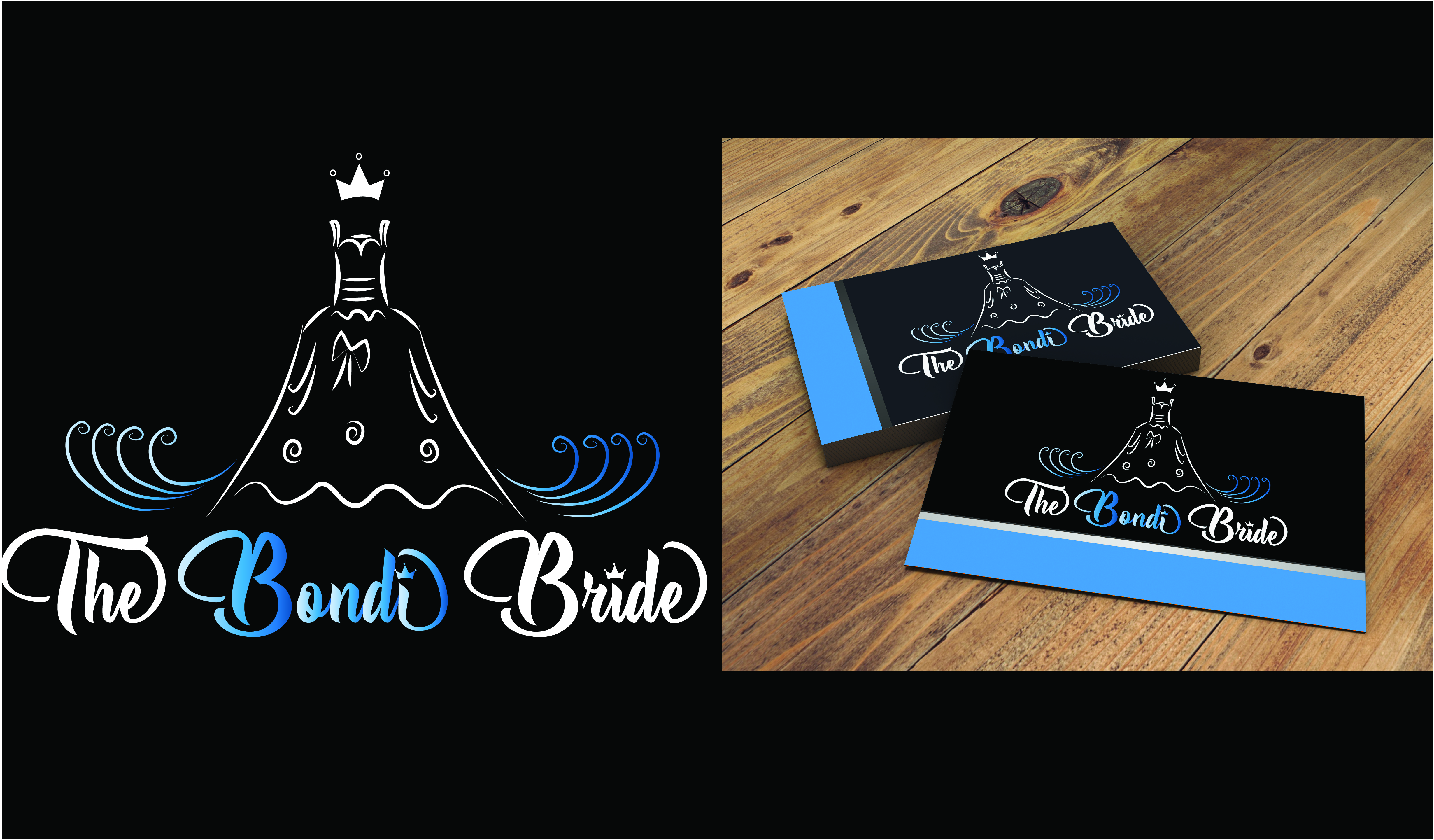 Logo Design by Zamanhere for The Bondi Bride | Design #22098444