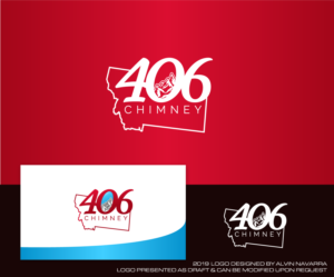 Diseño de Logo por alvinnavarra para 406 Chimney | Diseño: #22124016