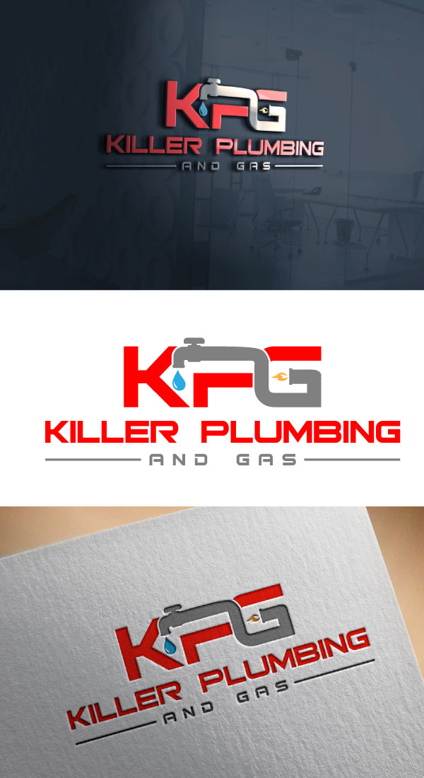 Logo Design by NEOTERIC for Killer plumbing and gas | Design #22118865