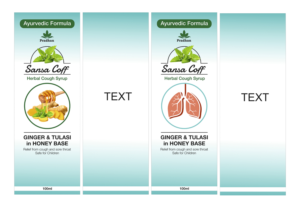Herbal Cough Syrup * An innovative design that communicates a message of a NATURE based medicines. | Graphic Design by Tosha