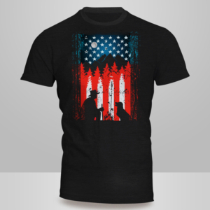 U.s. flag landscape | T-Shirt-Design von Kero