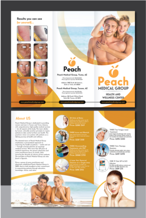 Design de Flyer par Deziners Zone pour Peach Skin & Laser | Design : #22099830