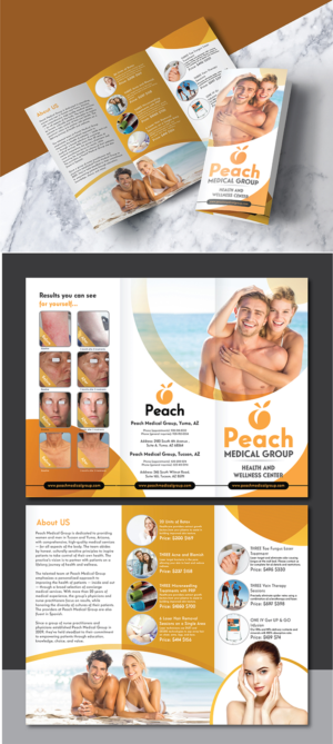 Design de Flyer par Deziners Zone pour Peach Skin & Laser | Design : #22099831