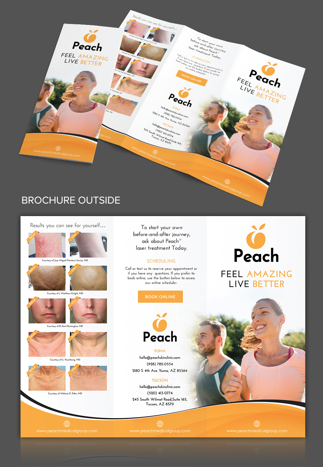 Flyer-Design von SAI DESIGNS für Peach Skin & Laser | Design #22099344