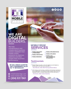 Mobile Ridge Digital Advertisement | Diseño Publicitario por Aurora:)